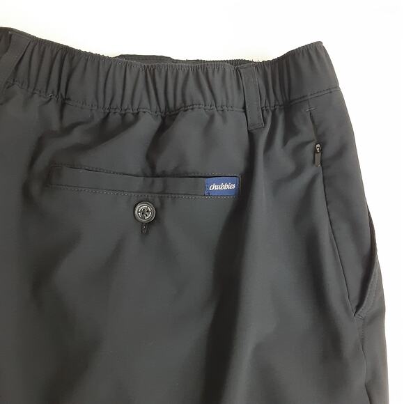 Chubbies Everywhere Performance Shorts 6” Black Mens XL Board Short Athleisure - Picture 4 of 9